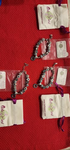 Customer photo review of Birthstone Bracelets