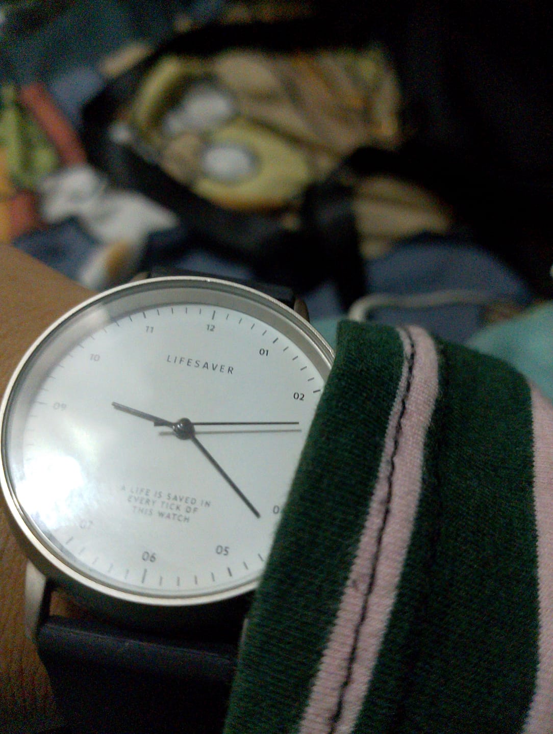 Customer photo review of Life Saver Watch 4.0 – Black
