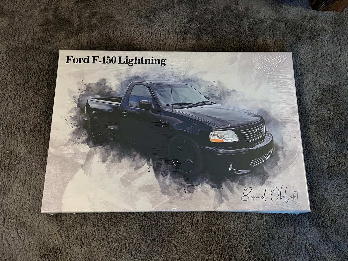 Customer photo review of Dein Auto im Aquarell-Stil | Geschenk für Autoliebhaber