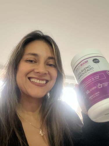 Customer photo review of COLÁGENO HIDROLIZADO CON VITAMINA C, D3, BIOTINA Y SEMILLAS DE UVA