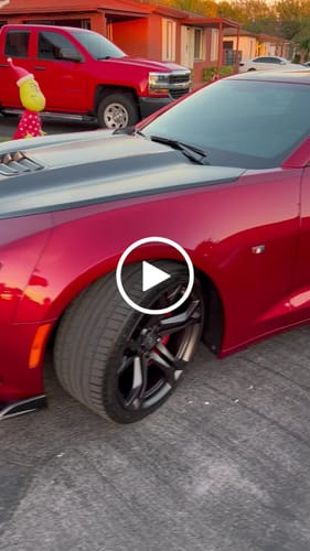 Customer video review of [Complete/Heated] Customizable Carbon Fiber Steering Wheel For 2016-2024 Chevy Camaro