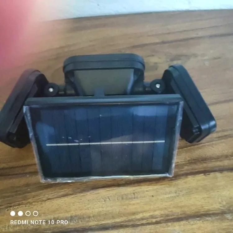 Customer photo review of SolaGarden™ 3 Head Motion Light