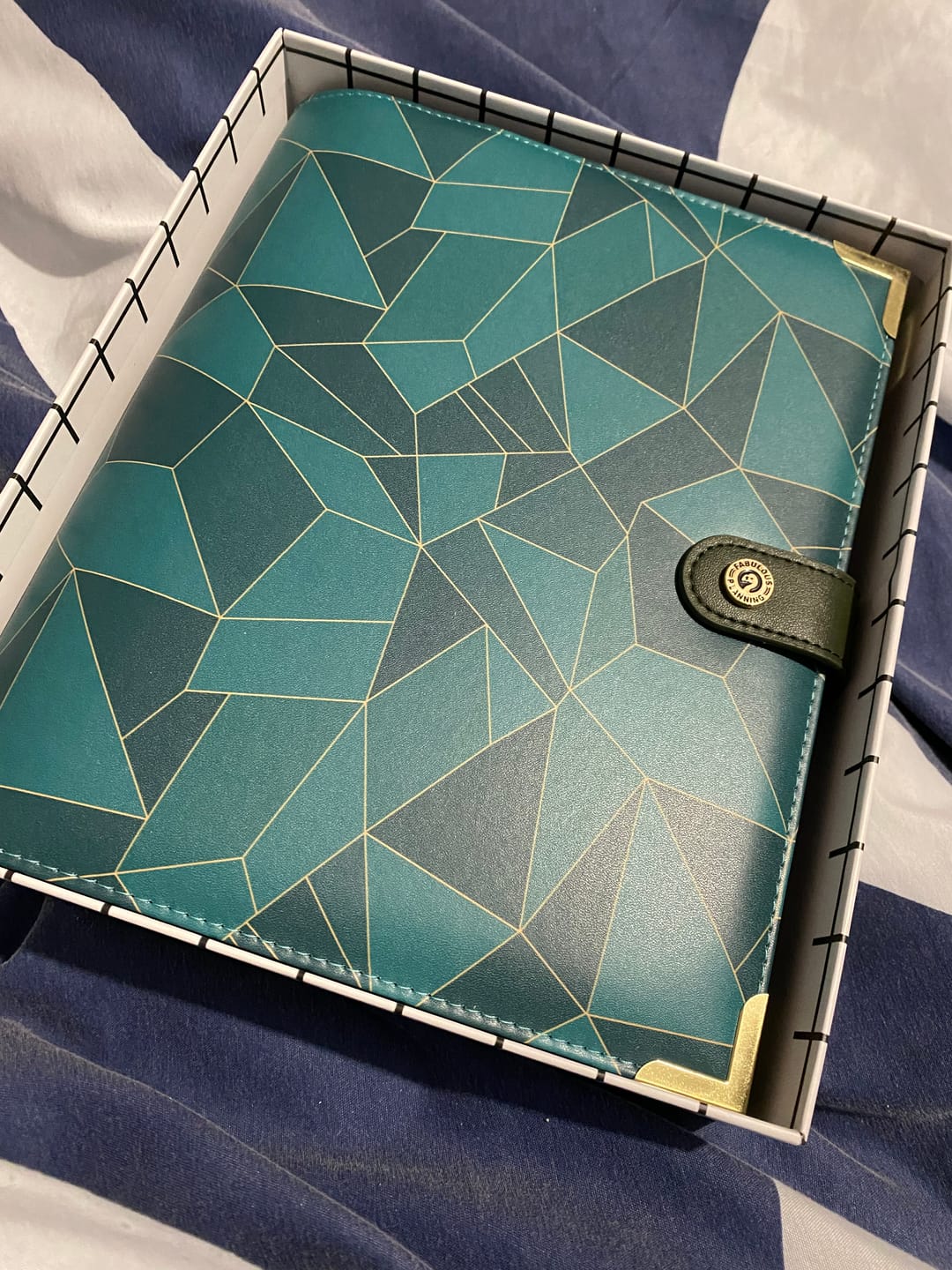 Customer photo review of Jade Geometric - Food Diary Organiser P3