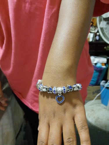Customer photo review of Birthstone Bracelets