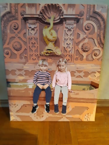 Customer photo review of Malen nach Zahlen - Dein Wunschmotiv