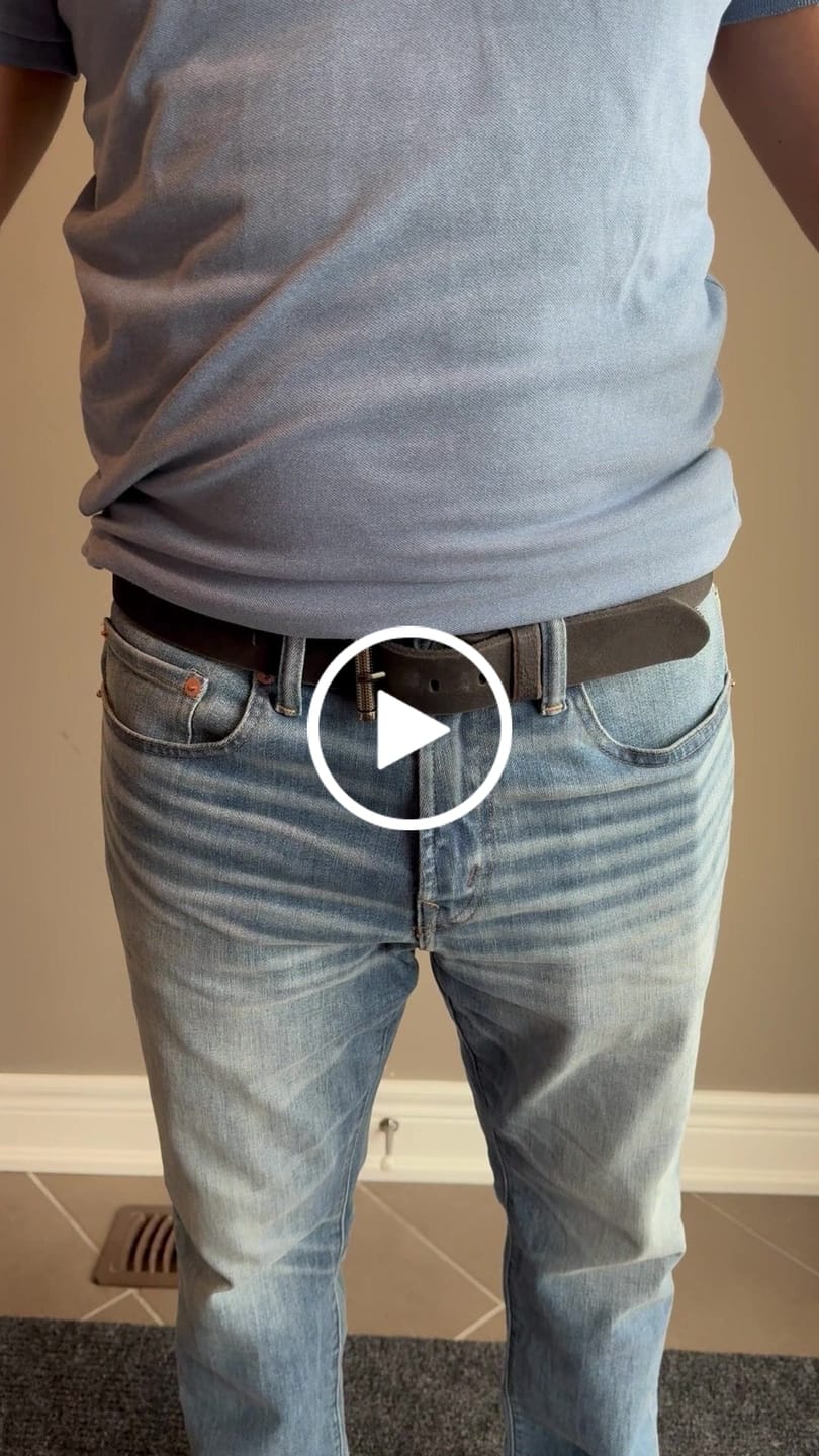 Customer video review of The Pinnacle Belt - Black 100 % Premium Leather Belt
