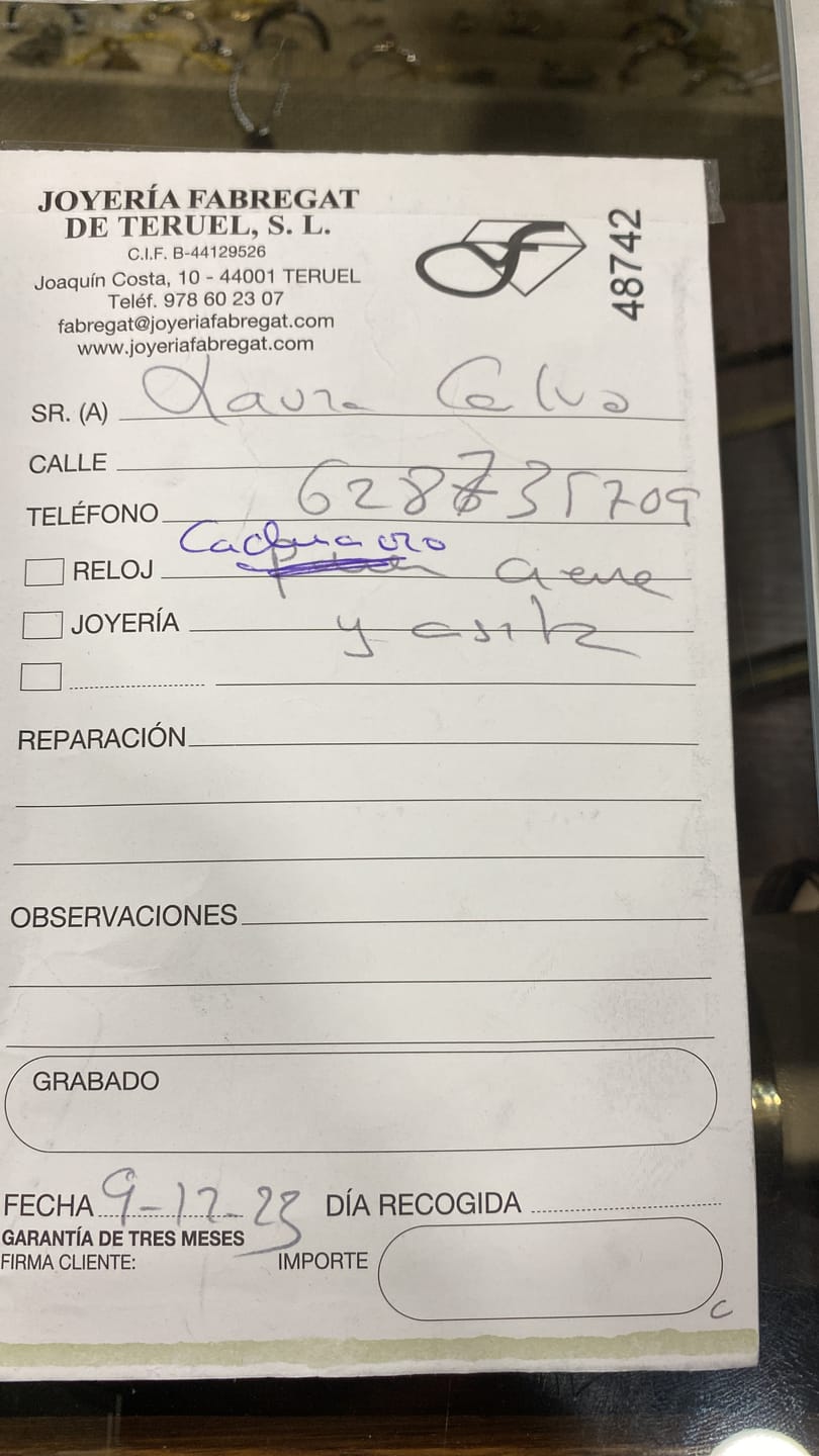 Customer photo review of Película Desmoldante para la Serie Photon