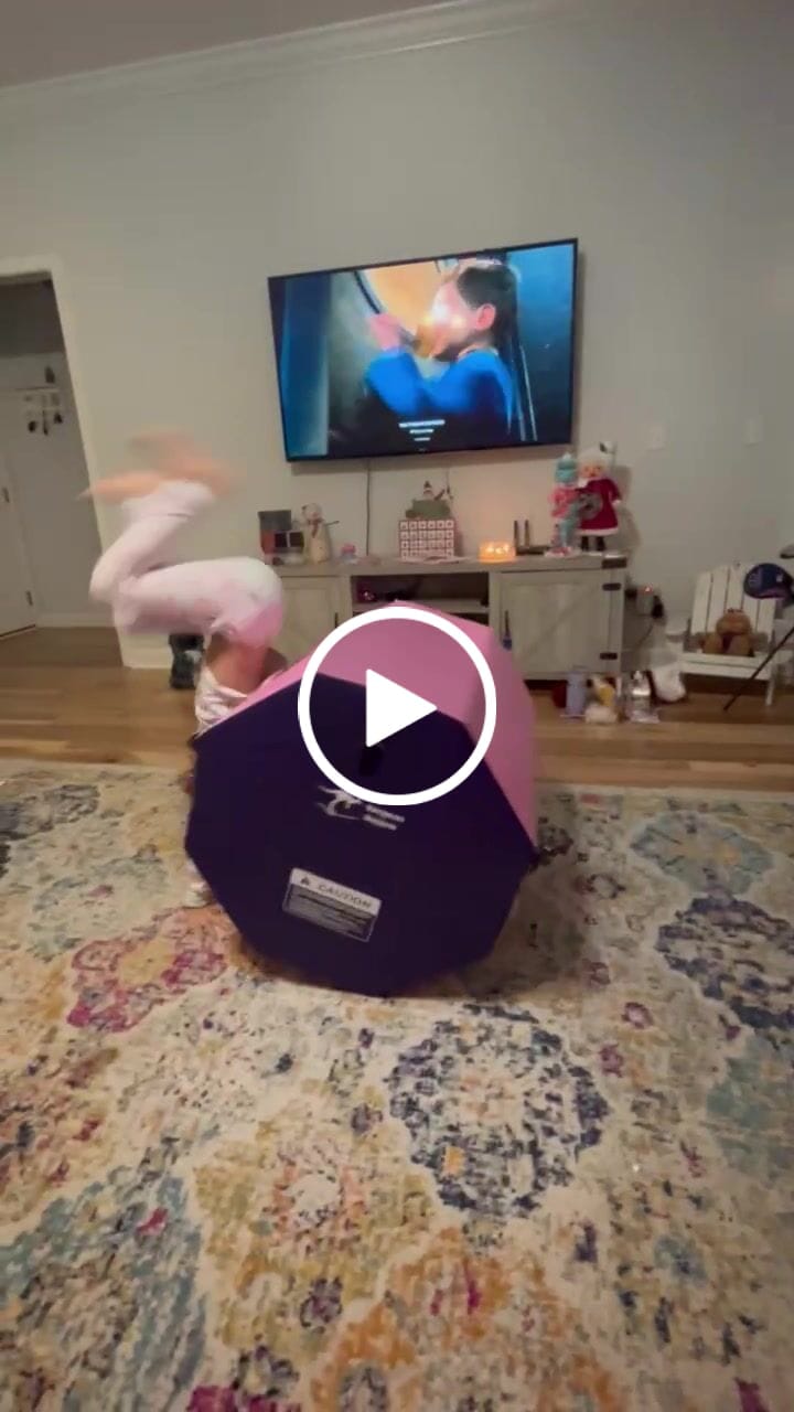 Customer video review of Gymnastics Octagon Tumbling Trainer Mat (S/M)