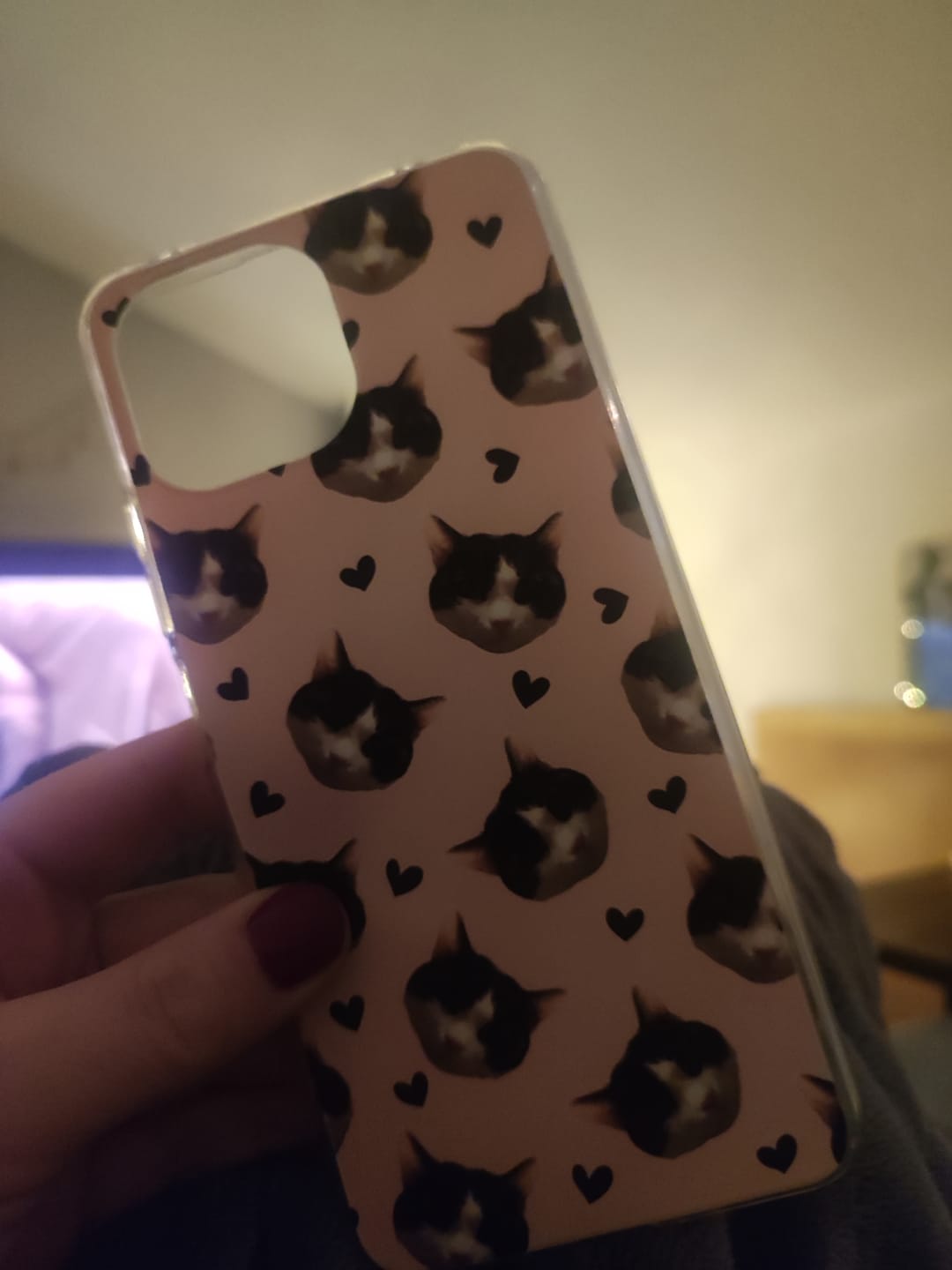 Customer photo review of Haustierköpfe - Individuelle Handyhülle