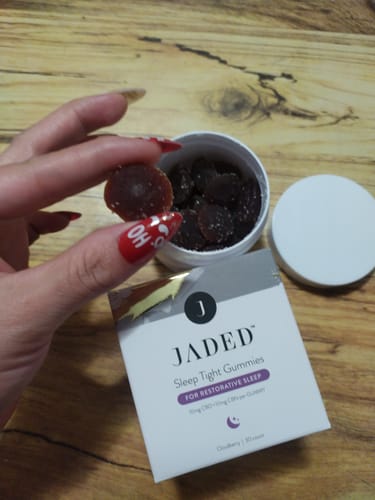 Customer photo review of Sleep Tight Gummies
