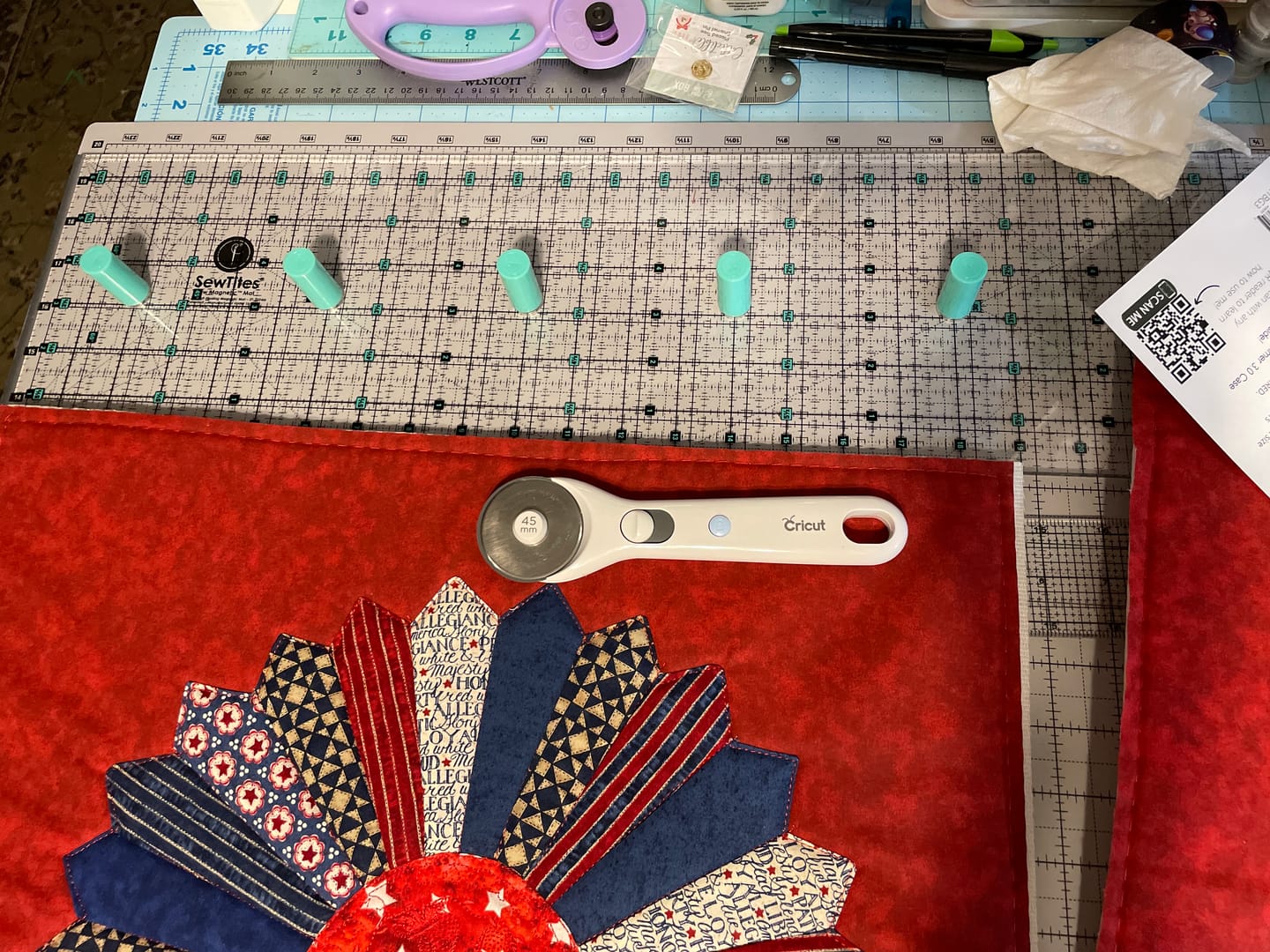 Customer photo review of Sew Magnetic Cutting System by SewTites