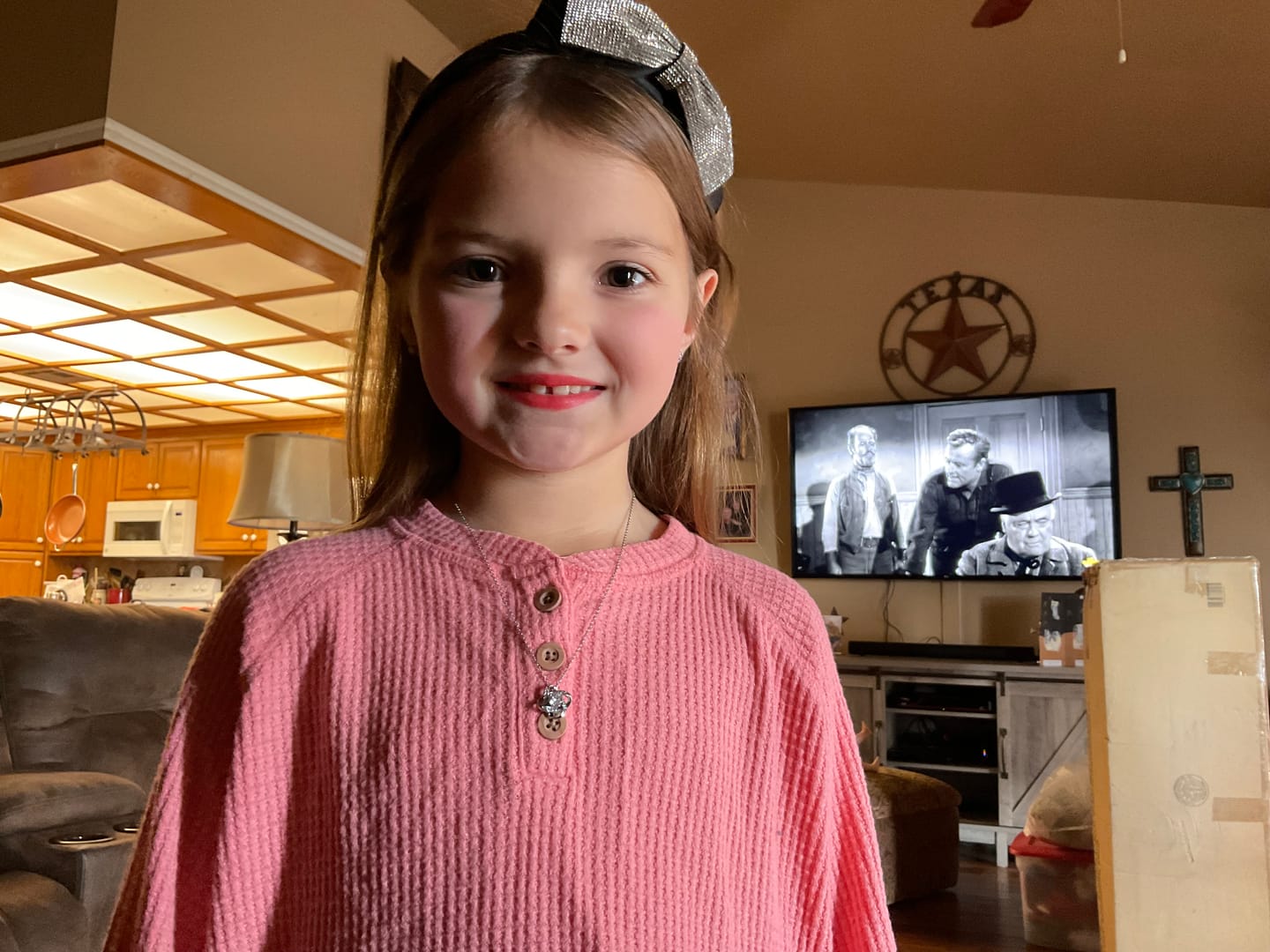 Customer photo review of To My Beautiful Granddaughter - Love Knot Gift Set - SS117LK