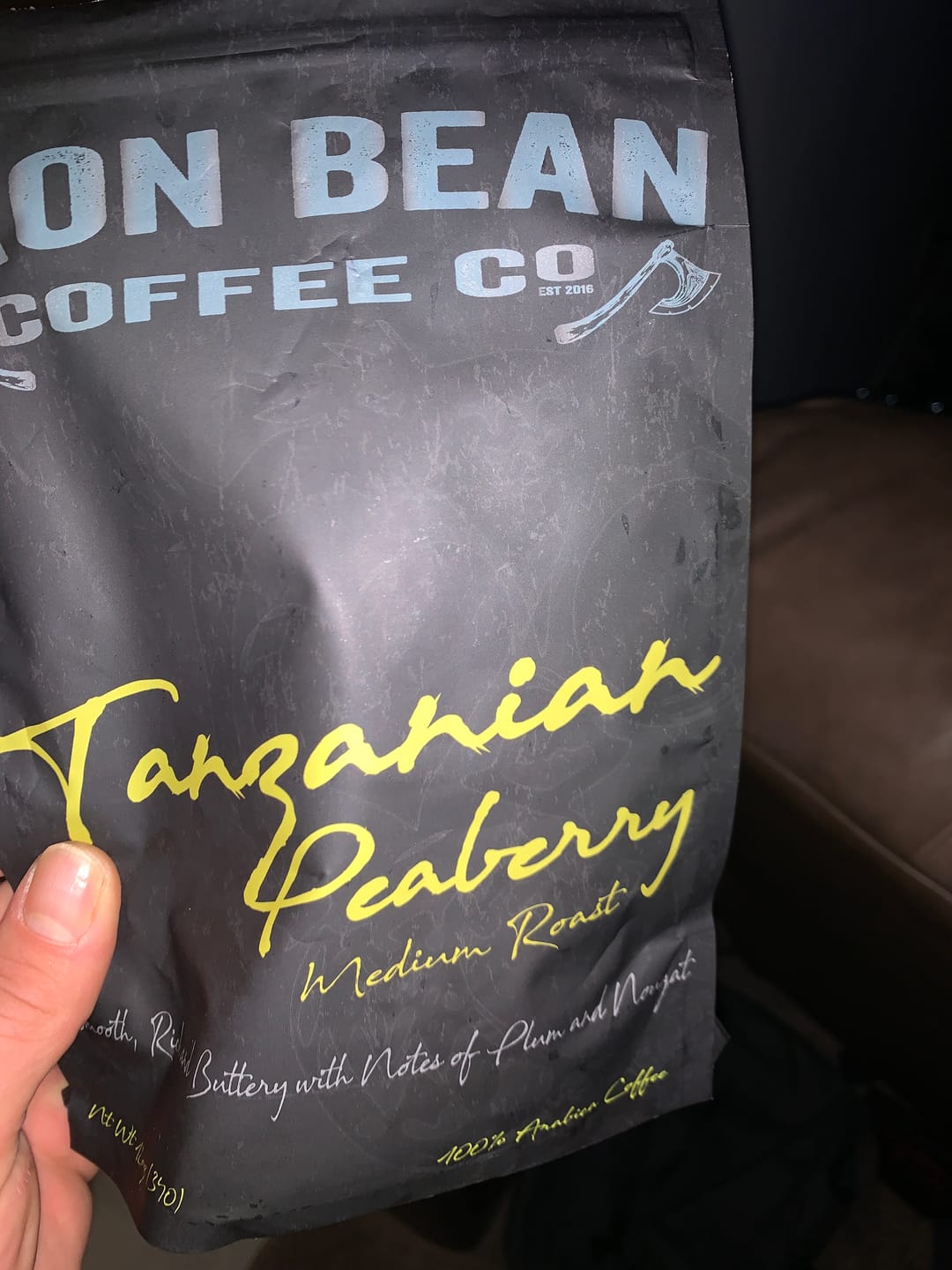Customer photo review of TANZANIAN PEABERRY - LIMITED EDITION