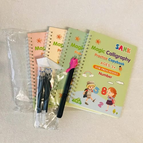 Customer photo review of Childrens Magic Copybooks