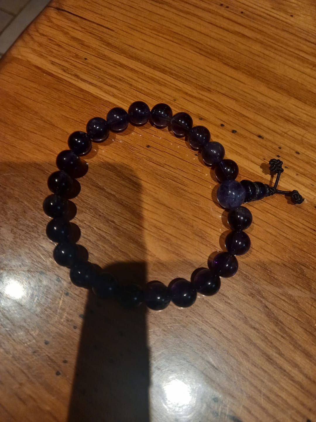 Customer photo review of Bracelet Améthyste +🎁