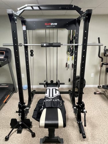 Customer photo review of Major Fitness PLM03 All-In-One Home Gym Power Rack