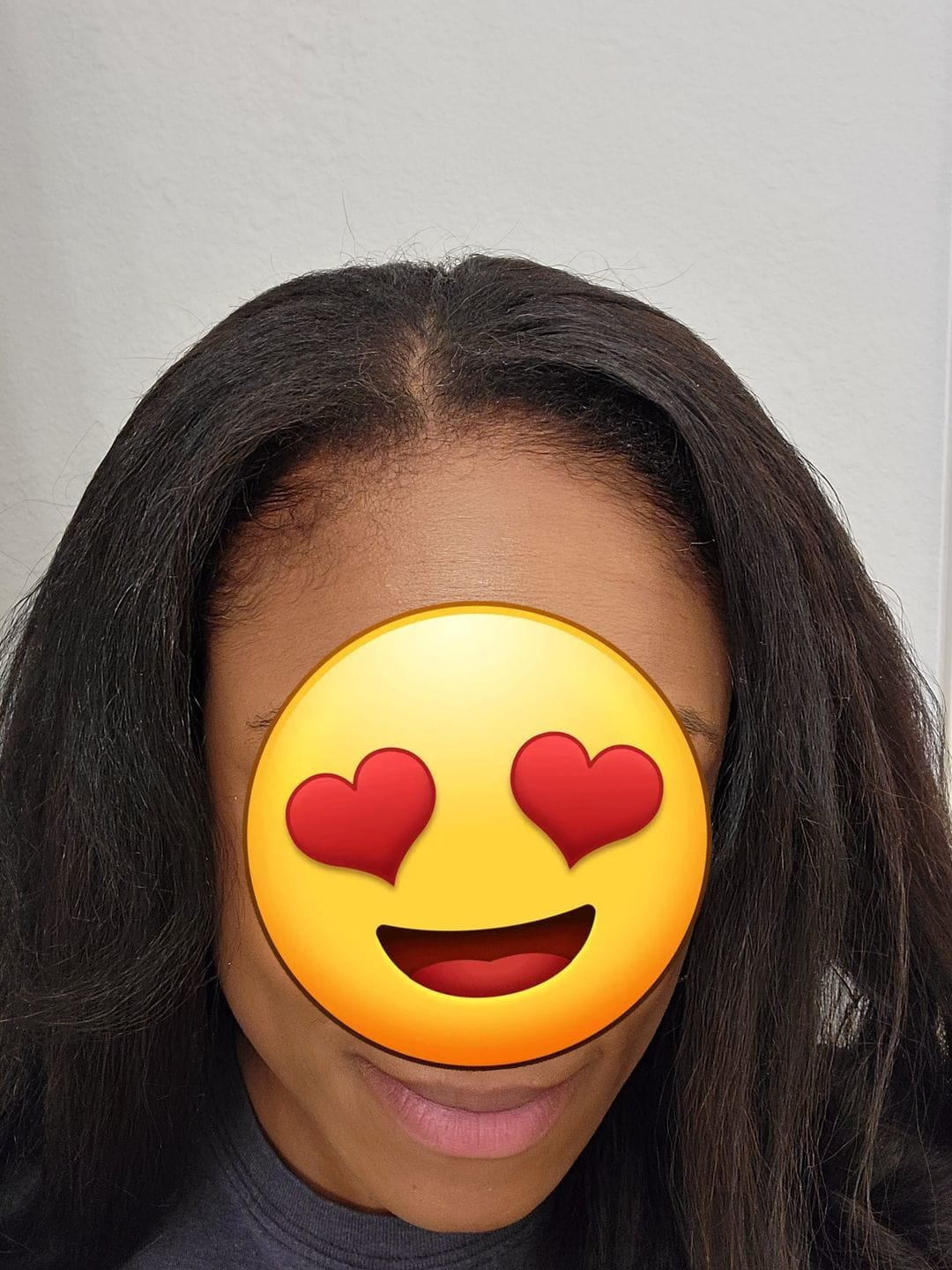 Customer photo review of Jada Cambodian Kinky Straight - Traditional Weft Clip In Bundles