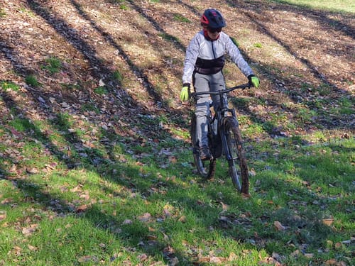 Customer photo review of Kapvoe X75 Half Frame Sports Sunglasses