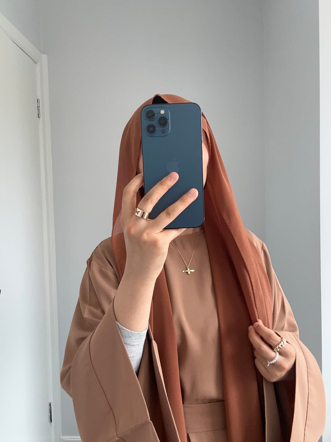 Customer photo review of Everyday Khatijah Abaya - Nude