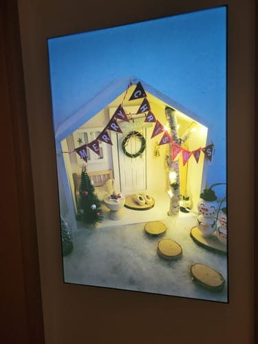 Customer photo review of Canvalight® Leuchtbild | Eigenes Motiv | Hochformat