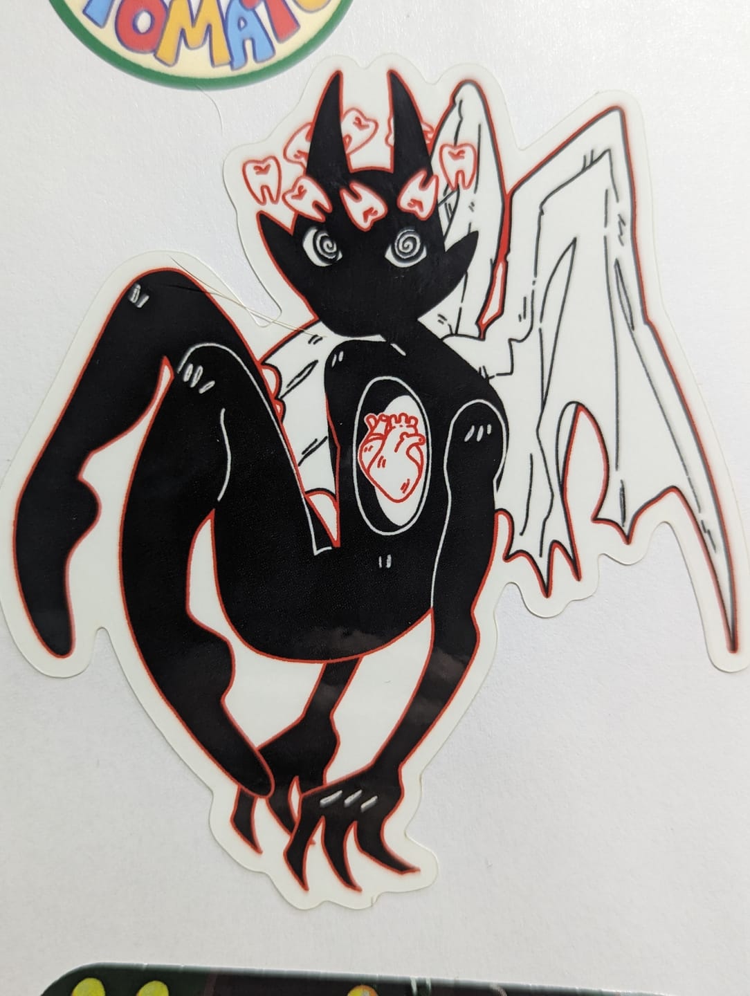 Customer photo review of Gore Angel Stickers