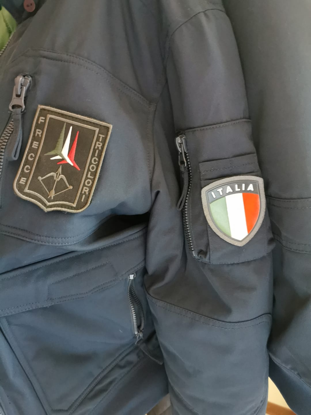 Customer photo review of Toppa Patch 3D Pvc Scudetto Italia Su Panno 6x7 Cm