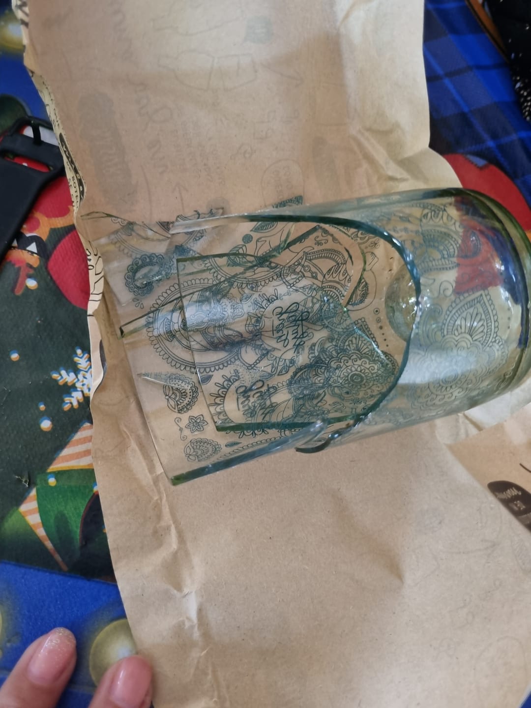 Customer photo review of Om Glass Juego de 4 Vasos