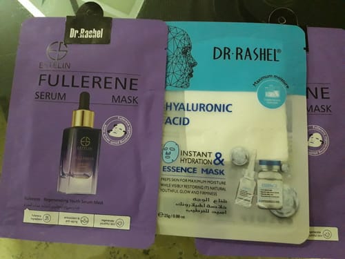 Customer photo review of Dr.Rashel Hyaluronic Acid Instant Hydration & Essence Mask