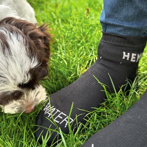 Customer photo review of HEMY Waterproof Socks