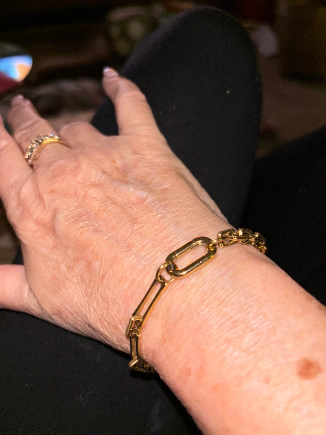 Customer photo review of The Lovers Chain Bracelet