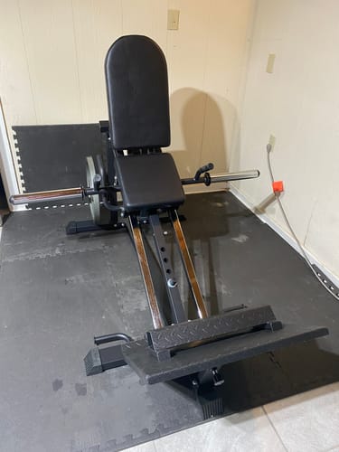 Customer photo review of Leg Sled Machine ‎LP09