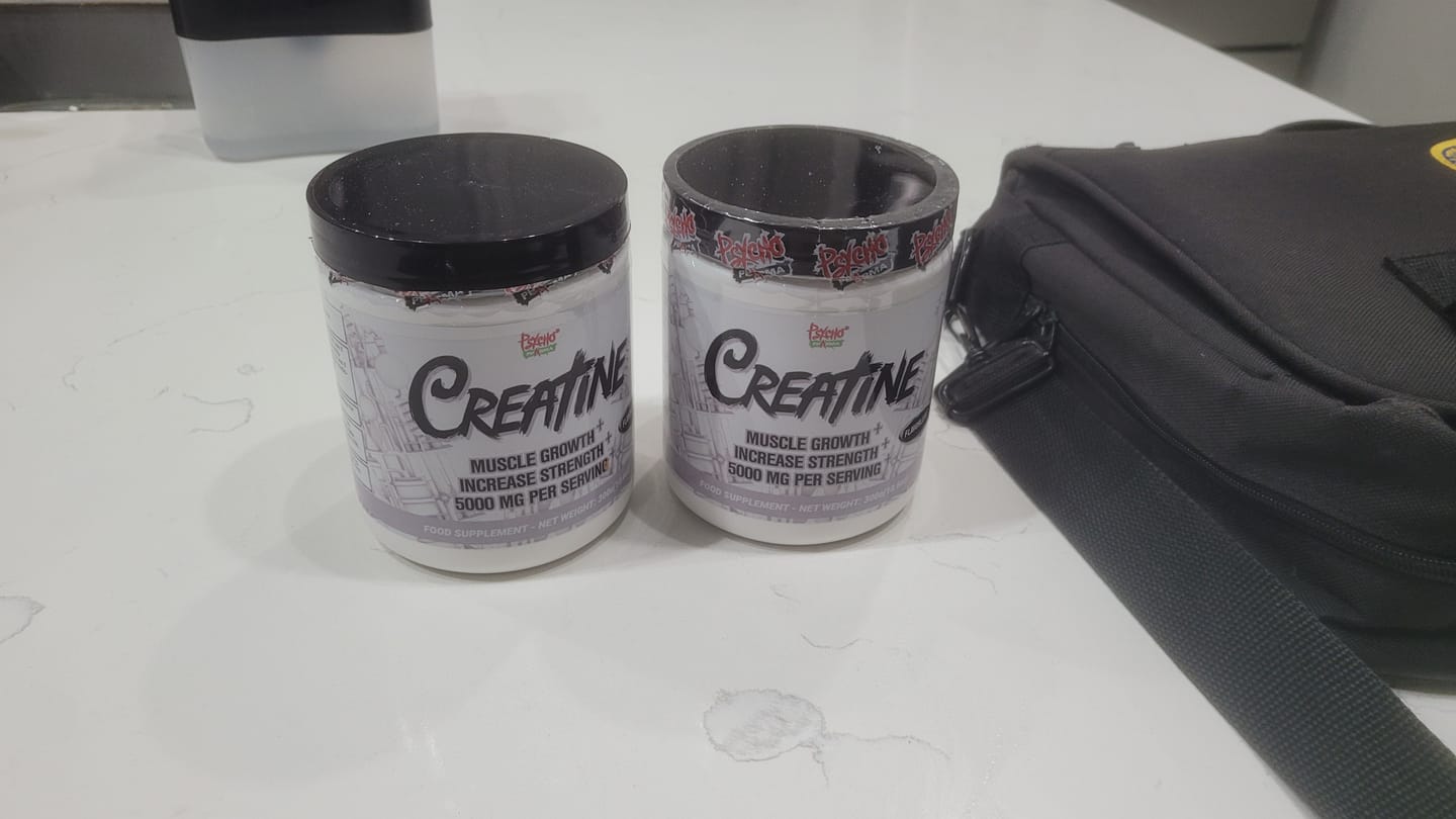 Customer photo review of Creatine