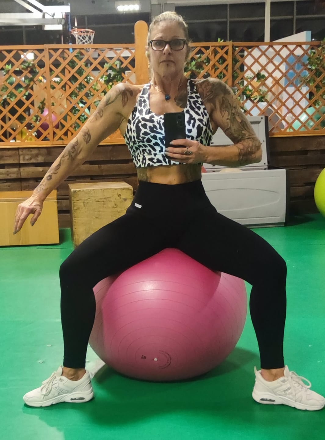 Customer photo review of Leggings CALIPSO Nero Costine