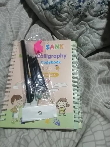 Customer photo review of Childrens Magic Copybooks