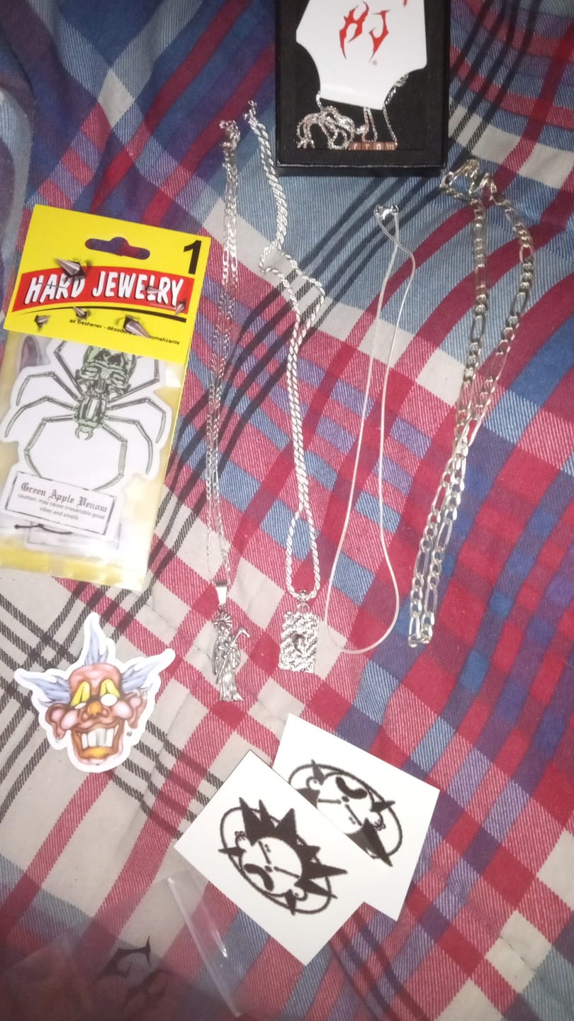 Customer photo review of SANTA MUERTE PENDANT