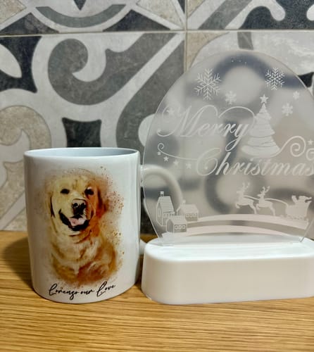 Customer photo review of Πορτραίτο Κατοικίδιου - Νερομπογιά