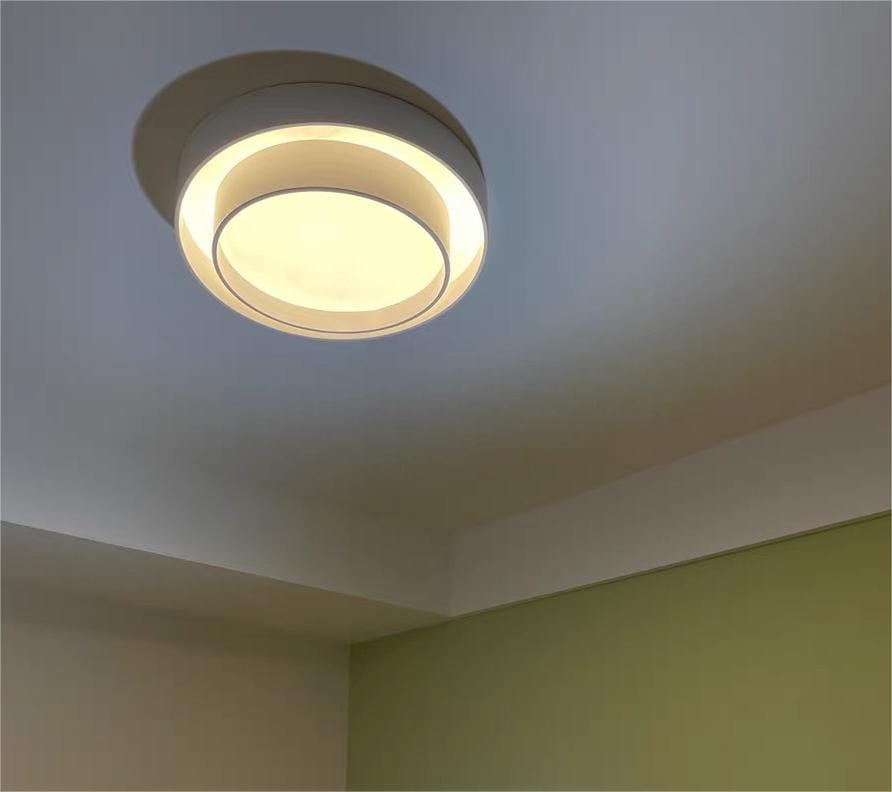 Customer photo review of Creative Concentric Circle Led Ceiling Light