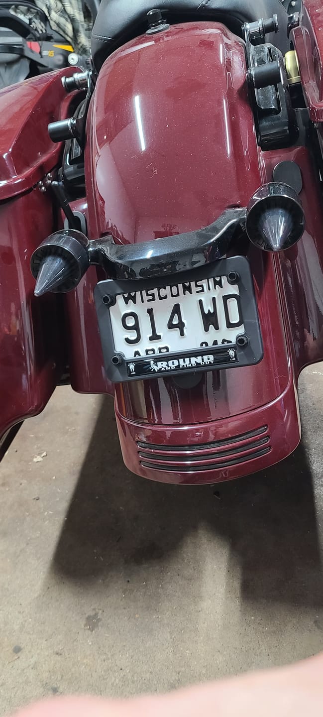 Customer photo review of Harley Davidson Turn Signal Lenses - Clip in Style