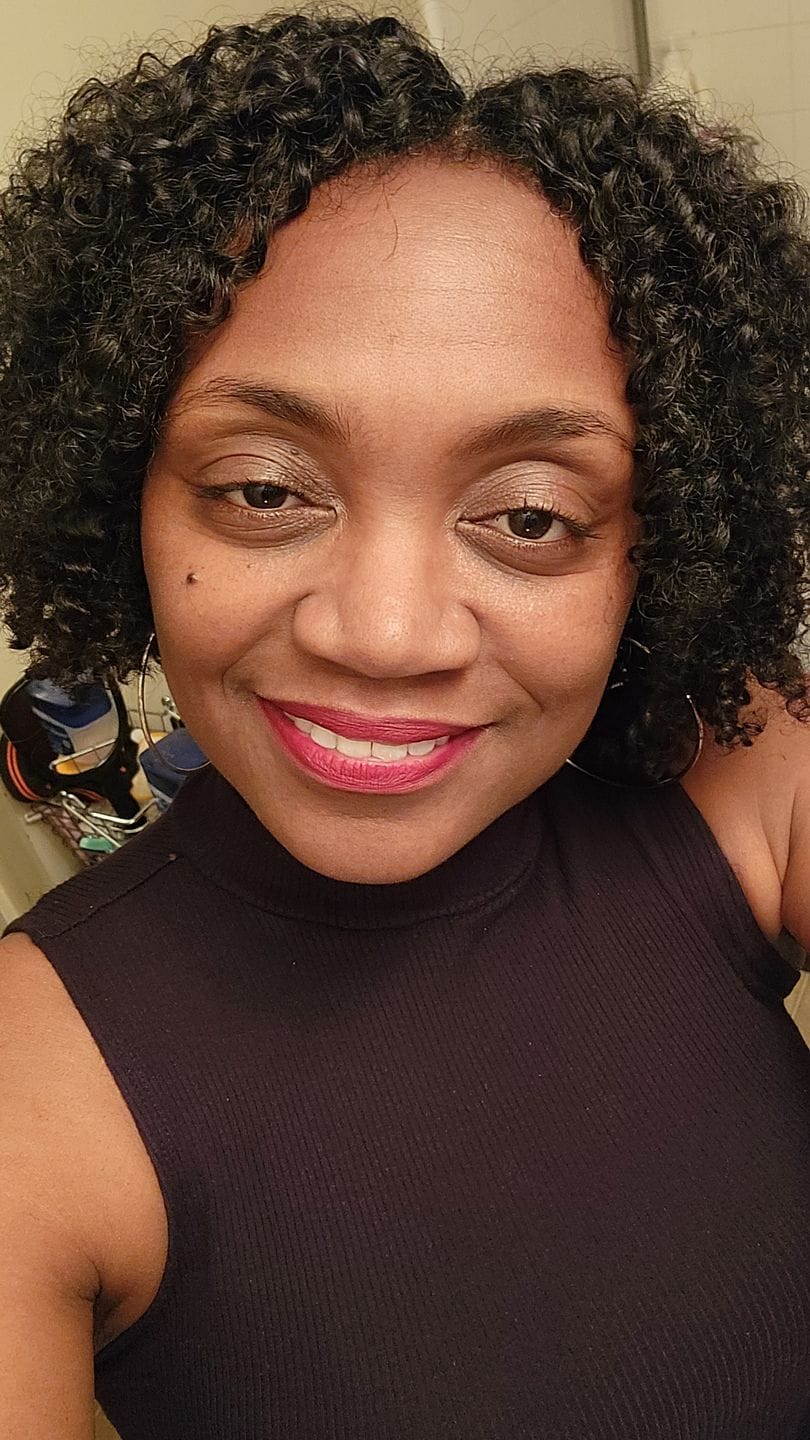 Customer photo review of Kayla 3C Burmese Loose Kinky Curly - InvisiRoot™ Clip-ins (AKA TrueRoot™ Clip-ins)