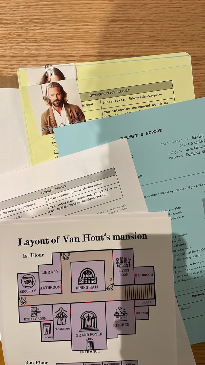 Customer photo review of CASE #1 Family, Fortune, & Assassination: The Van Hout Story