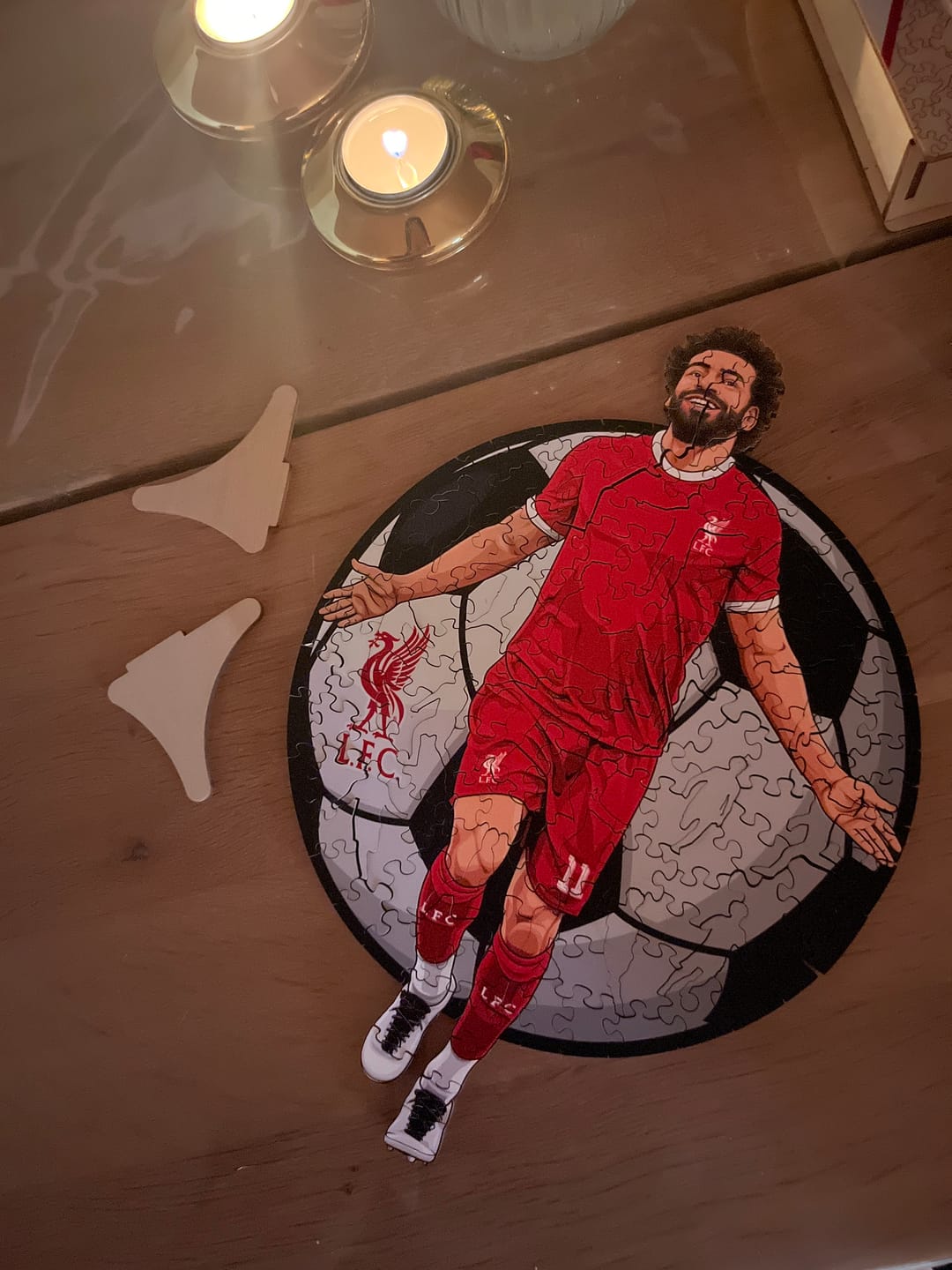 Customer photo review of Mohamed Salah - Wooden Puzzle