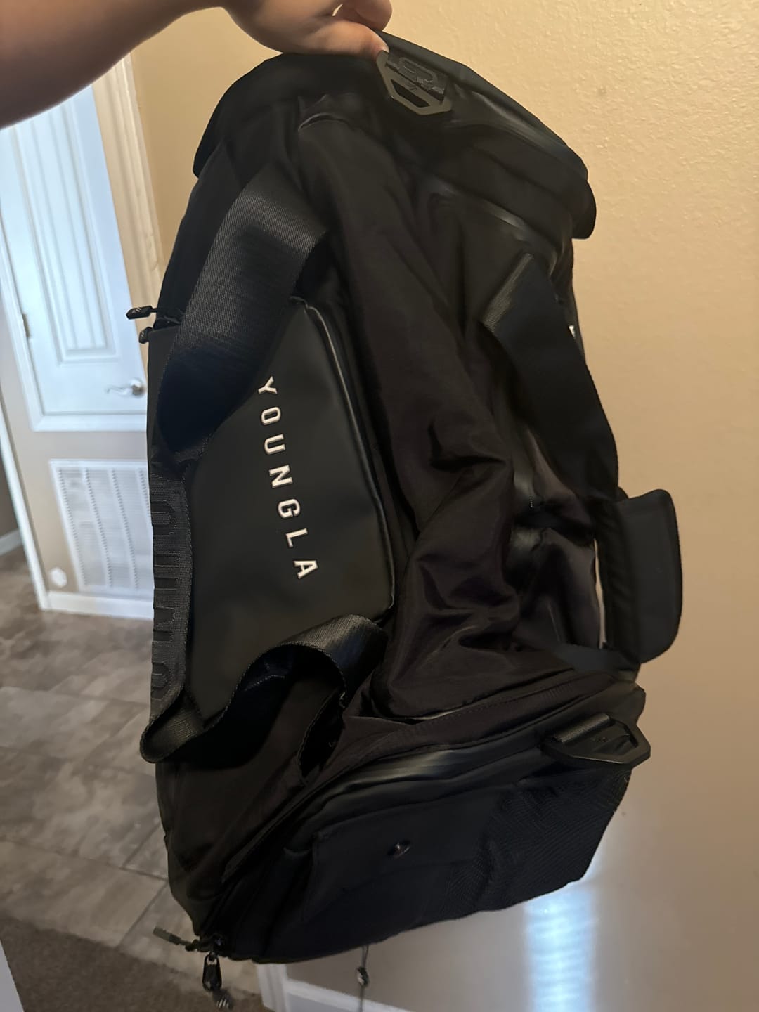 Customer photo review of 741 Hybrid Duffle Backpacks