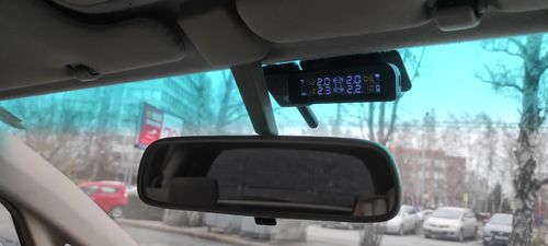 Customer photo review of Venture Gear™ Wireless Tyre Pressure Monitor