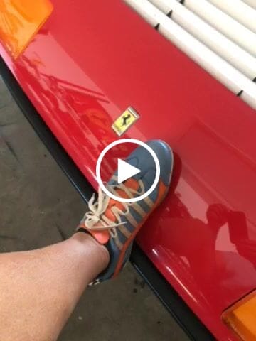 Customer video review of Men's Racing Sneaker in Cognac (Brown and Sand)
