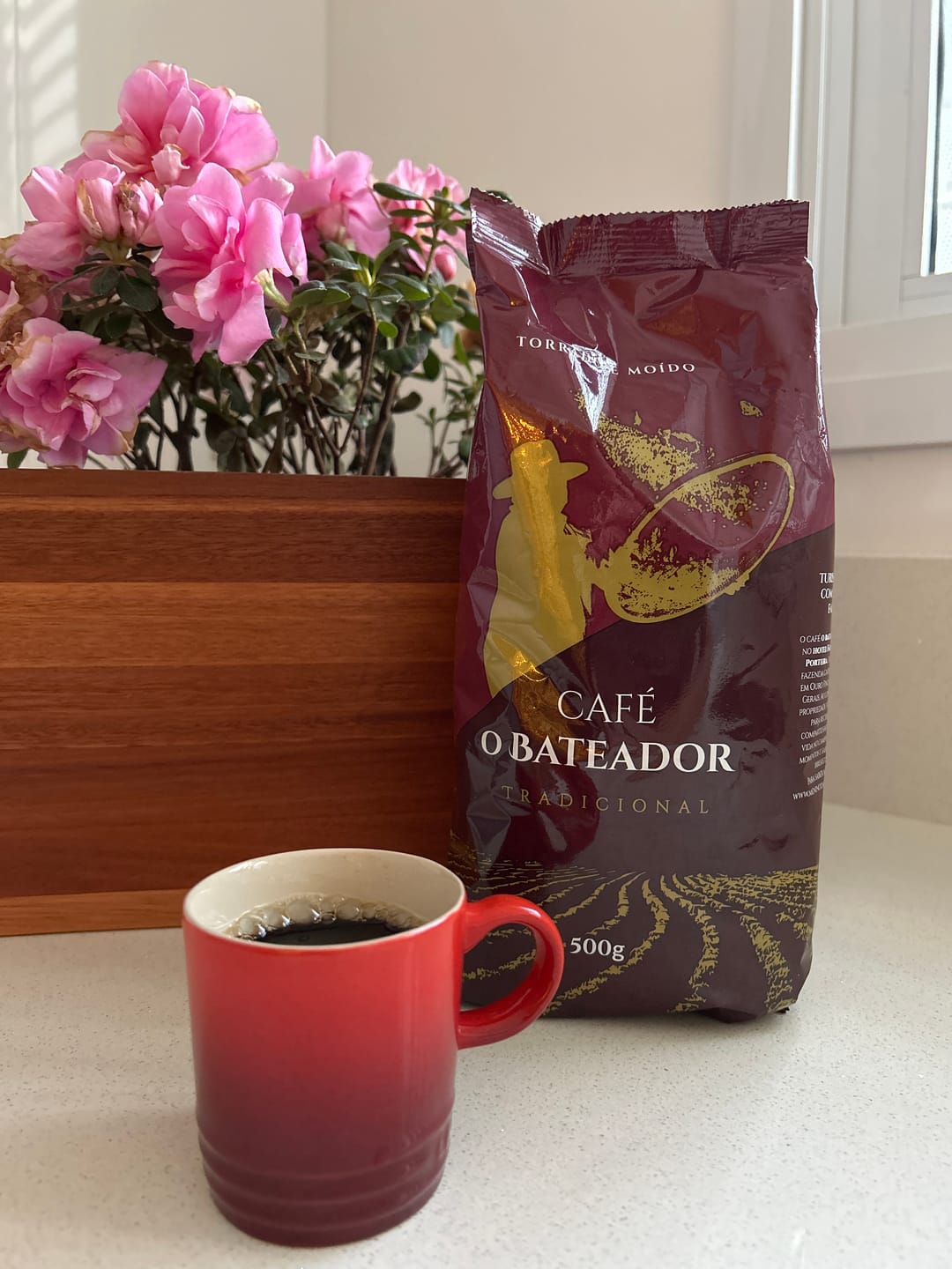 Customer photo review of CAFÉ O BATEADOR TRADICIONAL 500G