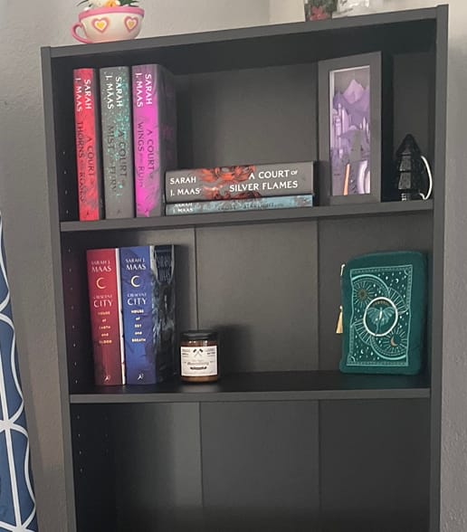 Customer photo review of Luna Moth Kindle & E-Reader Sleeve