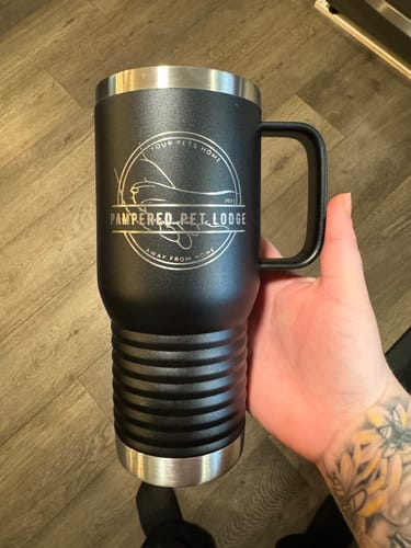 Customer photo review of Handle Mug | 20 oz