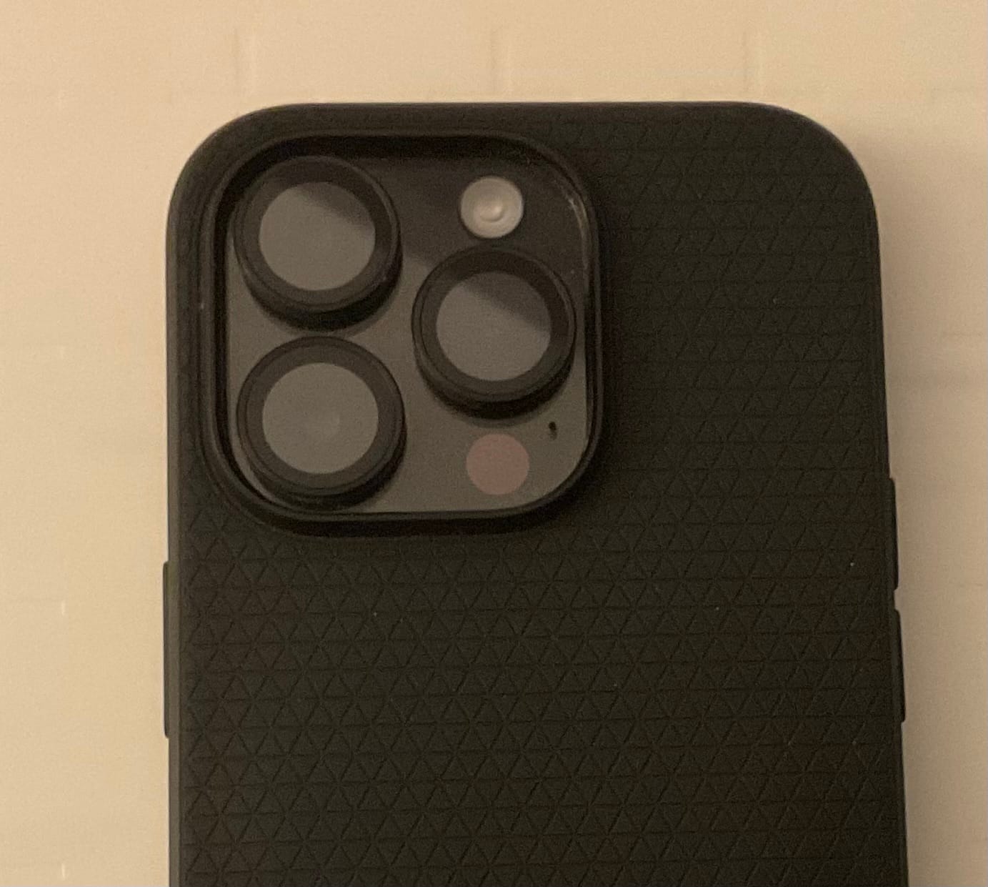 Customer photo review of Camera lens protector