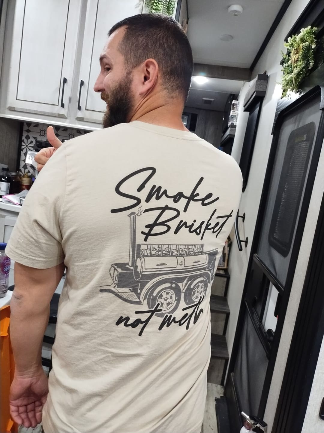 Customer photo review of Smoke Brisket Not Meth