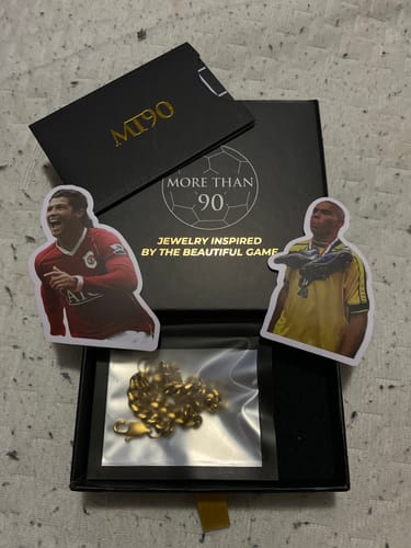 Customer photo review of CUBAN BRACELET (GOLD)